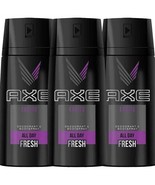 Axe Excite Deodorant Mens Body Spray 3 Packs - $15.88