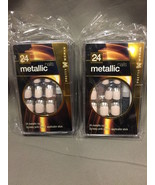 80 x NIB 24 Pretty Woman Press on Silver Tip Artificial Nails Wholesale Lot - $253.95 CAD