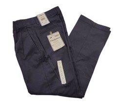 Tom Sawyer Relaxed Fit Boys Pleated Slim Pants Size 16 Navy - £7.86 GBP