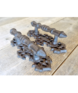 2 Handles Cast Iron Antique Style FANCY Barn Gate Pull Shed Door Handles... - £18.86 GBP