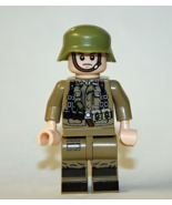 Minifigure Custom Toy Figure German WW2 Afrika Korps Desert Theater G - $9.11 CAD