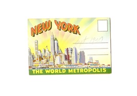 vintage fold-out postcards New York NYC + Walt Disney World + Universal Studios - £13.37 GBP