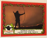 Vintage Robin Hood Prince Of Thieves Movie Trading Card Kevin Costner #50 - $1.97