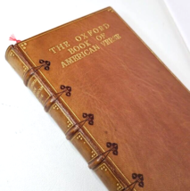 The Oxford Book of American Verse 1927 Full leather and Gilt Fine - £55.34 GBP