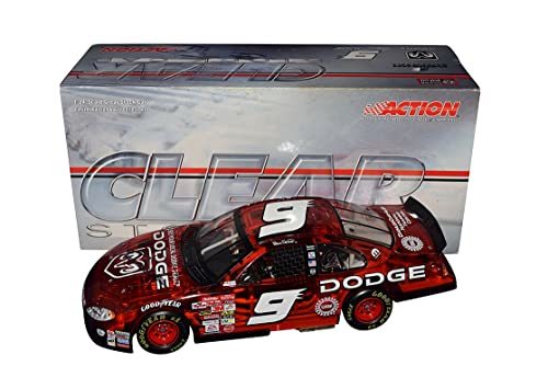 Primary image for AUTOGRAPHED 2003 Bill Elliott #9 Dodge Racing RED CLEAR CAR (Winston Cup Series)