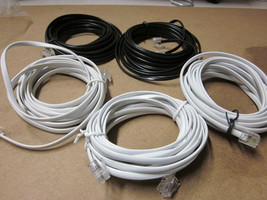 Phone Wire Lot Black and White - £6.18 GBP