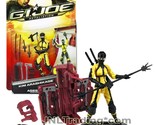 Year 2012 G.I. JOE Movie Retaliation 4 Inch Figure KIM ARASHIKAGE with Z... - $39.99