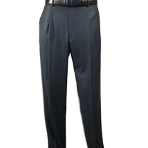 Mens Vitali Three Piece Suit Vested Sheen Sharkskin Business M3090 Navy blue image 11