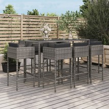  Garden Bar Set Grey, Dark grey, Black - $1,972.90 CAD