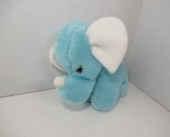 Eden elephant Plush Wind Up white blue wind up music slow You are my Sun... - £101.19 GBP