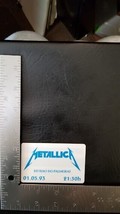 Metallica - Vintage May 01, 1993 San Paulo Brazil Concert Debit Card - £15.18 GBP