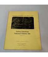 Archeological Investigations at the Narbonne House Salem, MA Paperback 1982 - £29.34 GBP