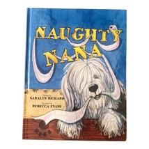 Naughty Nana Sheepdog Puppy Author Saralyn Richard Signed Picture Book 1... - $23.38