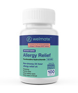 WELMATE Allergy Relief | Fexofenadine HCl 180 mg Non-Drowsy Antihistamin... - $39.95