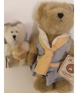 Boyd&#39;s Bears Sandy Beartucket Set # 99101V Retired Approx 10&quot; Mint With ... - £78.55 GBP