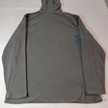 Xersion Men’s Gray Cotton Long Sleeve Pockets Hoodie Pullover Sweatshirt Size L image 12