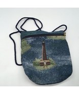 Island Canvas Gear  Light House Tapestry Beach Purse Tote Bag Small 9xx8” - £14.73 GBP