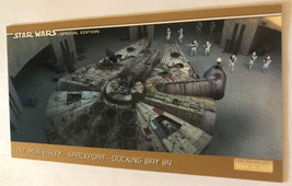 Star Wars Widevision Trading Card 1997 #32 Tatooine Mos Eisley Docking Bay - £1.94 GBP