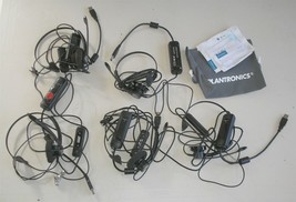Lot Of 5 Plantronics Entera HW111N-USB Wideband Noise Canceling Headset - £143.06 GBP