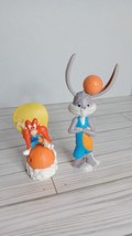 Lot Of 2 Space Jam:A New Legacy Bugs Bunny &amp; Sam 2021 Mc Donald&#39;s Happy Meal Toy - £4.66 GBP