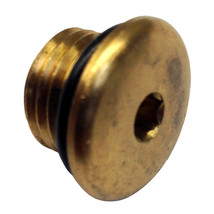 Uflex Brass Plug w O-Ring for Pumps - £14.08 GBP