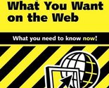 CliffsNotes Finding What You Want On the Web McCue, Camille - $2.93