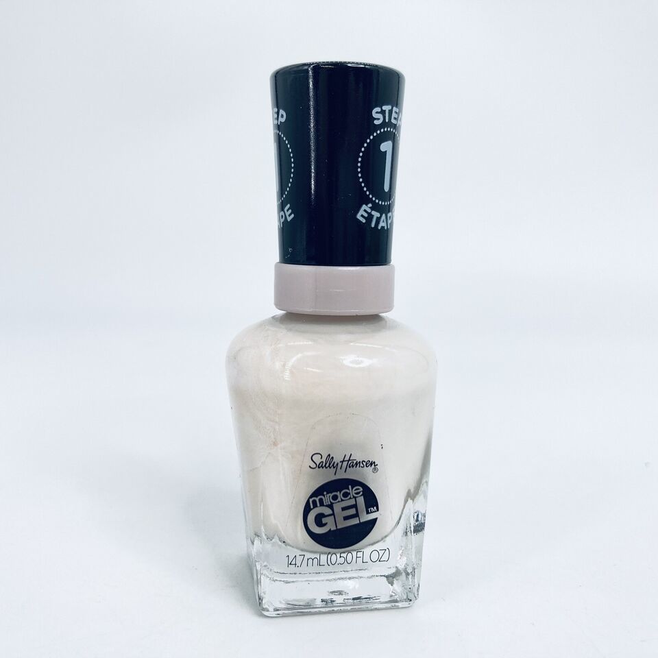 Sally Hansen Miracle Gel Step 1 Nail Polish Color #430 Crème de la Crème - $2.97