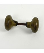Antique Brass Doorknob &amp; Spindle 2-1/4&quot; - $461.34 MXN