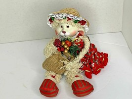 House of Lloyd Christmas Around World Grandma Granny Doll Holly Berries Sack - £13.16 GBP