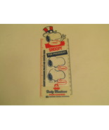Snoopy For President Dolly Madison Ruler - $10.00