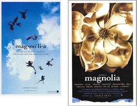 2 MAGNOLIA Movie POSTERS 11x17 Frogs &amp; 13x20.5 Flower P.T. Anderson NEW - $22.99