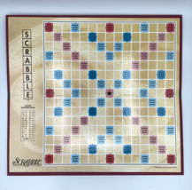 Scrabble Game Board Replacement Piece Board Only Excellent Hasbro 1999 C... - $4.99