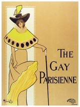 The Gay Parisienne wall Decoration Poster.Graphic Art Interior design 3193 - $17.10+