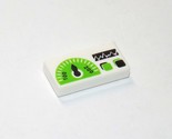 Minifigure Speedometer Green White Vehicle Car Control Panel 2X1 Piece U... - $3.98