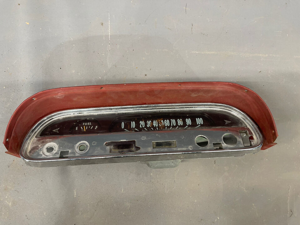 1961-1964 Corvair Speedometer Gauge Instrument Cluster Dash 4 Speed Chev... - $120.28