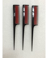 3PCS ANNIE TEASE COMB #40 UNIQUE 3 ROWS TOOTH COMB FOR TEASING WITH RAT ... - £5.94 GBP
