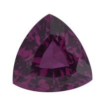 Loose Rhodolite Garnet Trillion Cut AAA Quality Gemstone Available in 5x... - £12.74 GBP