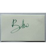 Bono Signed Autographed 3x5 Index Card - $1,834.41 MXN