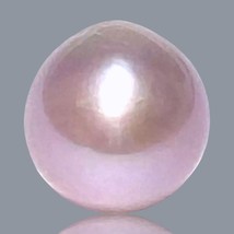 Just 1 Massive 12.6 x 13.2mm 15-Carat Keshi Natural Purple Pink Oval Loose Pearl - $54.70