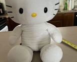 Build A Bear Hello Kitty Plush White Stuffed Animal Toy 18 Inch no bow - £27.74 GBP