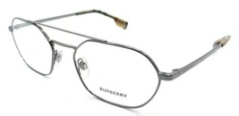 Burberry Eyeglasses Frames BE 1351 1003 55-19-145 Gunmetal Made in Italy - $109.37