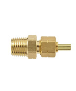 Everbilt 3/8 in. Compression x 1/2 in. MIP Brass Adapter Fitting LFA-124 - £15.02 GBP