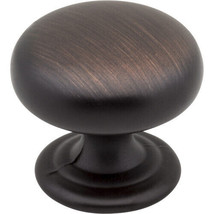 Elements 2980DBAC 1-1/4&quot; Dia. Cabinet Knob Brushed Oil Rubbed Bronze (Lo... - $50.00