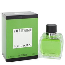 Azzaro Pure Vetiver Cologne 4.2 Oz Eau De Toilette Spray - £78.53 GBP
