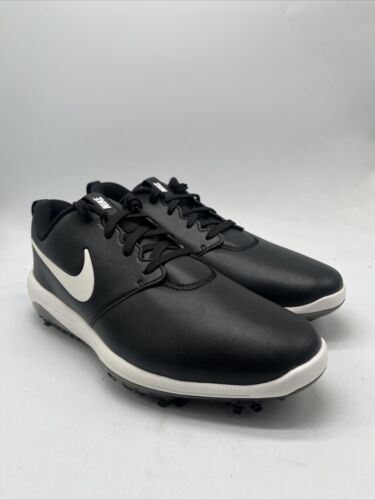 Nike Roshe Golf Tour Black Leather Shoes BV7749 001 Men s Size 10.5