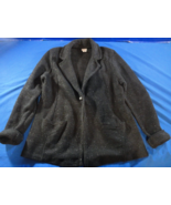 CHICOS WOMENS BLACK JACKET WITH WHITE SPECKLES SIZE 2 LARGE - $35.23 CAD