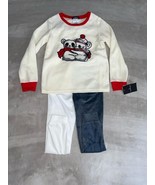 LOT of 1 Cuddl Duds Kiola Bears Graphic Long Sleeve 6/6x &amp; 1 Grey and White - $294.25 MXN