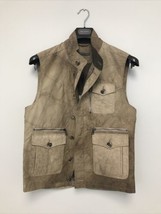 John Varvatos Multi-Pocket Vest. Size EU 48. USA 38 BNWT - $266.07
