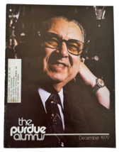 The Purdue Alumnus Magazine December 1979 Dr. Herb Brown Nobel Prize Cover - £27.58 GBP