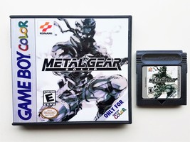 Metal Gear Solid Custom Case / Game - Gameboy Color (GBC) USA Seller - £12.63 GBP+